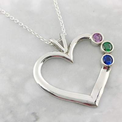 Mother's Heart Pendant - The Jewelry Girls