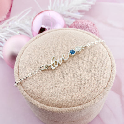 Sterling Silver Love Bracelet | The Jewelry Girls